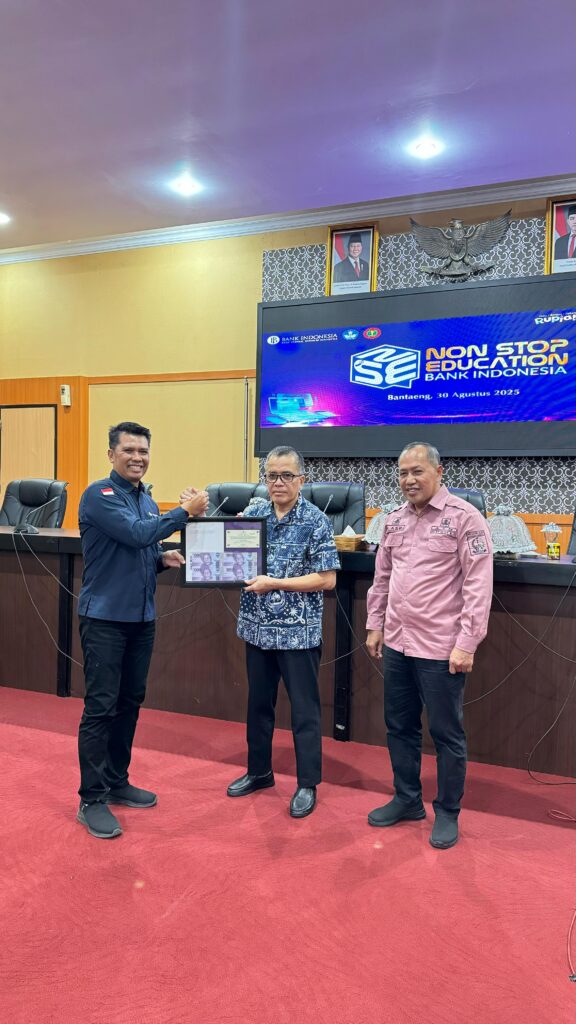 Sekda Bantaeng Buka Program Non Stop Education Bank Indonesia 2025