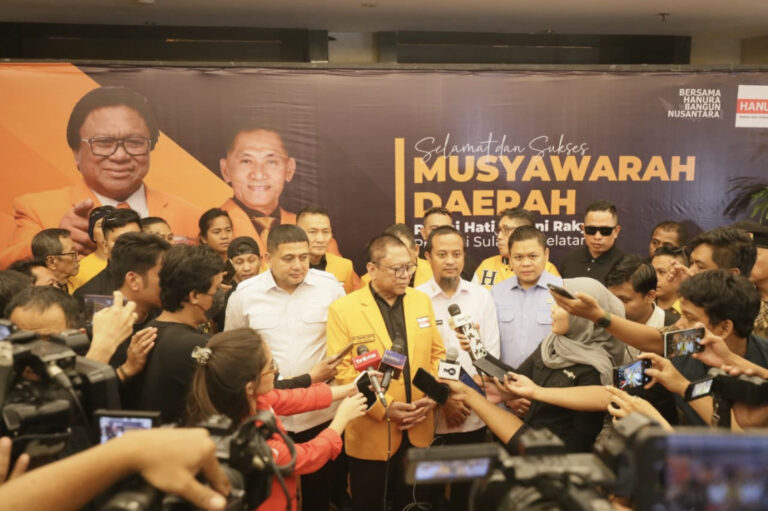 Walikota Munafri Hadiri Musda Partai Hanura