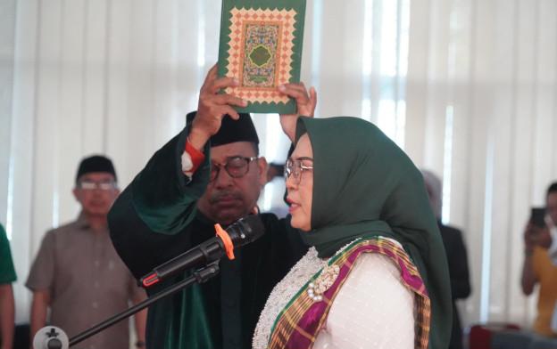 Andi Sugiarti Politisi PPP Dilantik Jadi Anggota DPRD Sulsel
