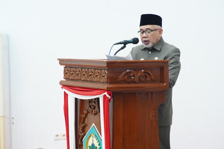 Wakil Bupati Bantaeng Bacakan Jawaban Terkait Pandangan Fraksi Tentang Ranperda Perubahan APBD 2025