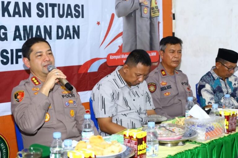Ngopi Kamtibmas di Kelurahan Kapasa Raya, Kapolrestabes Makassar Disambut Hangat Camat Tamalanrea