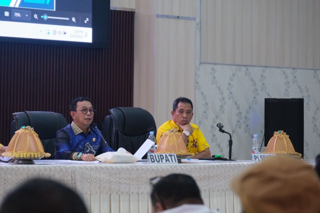 Bupati Soppeng Pimpin Rakor Percepatan Pengelolaan Sampah dan Evaluasi Program Strategis Nasional