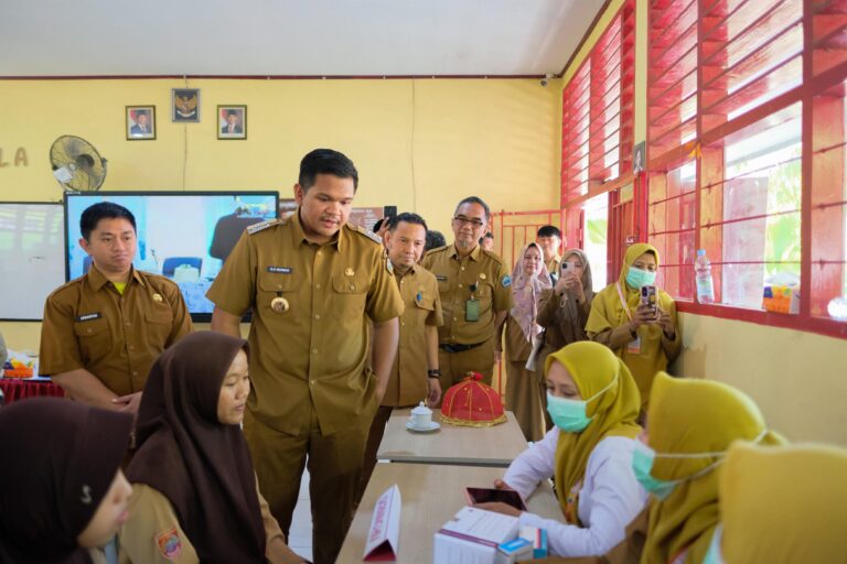 Bupati Hadiri Skrining Kesehatan di SMA Negeri 1 Bantaeng