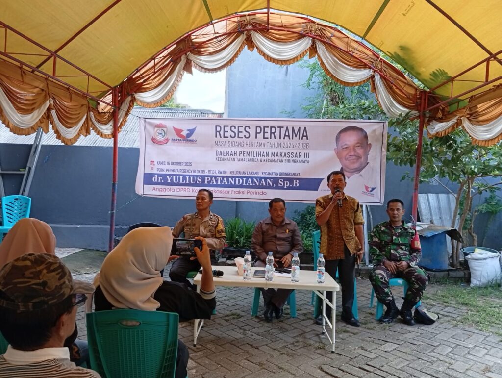 Gelar Reses, Yulius Patandianan Serap Aspirasi Konstituen Dapil 3