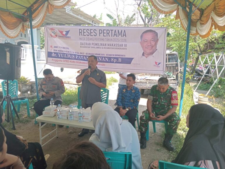 Yulius Patandianan Serap Aspirasi Masyarakat