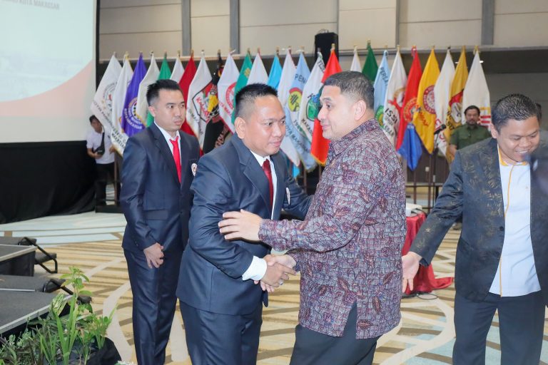 Munafri Hadiri Pelantikan Pengurus Baru KONI Makassar Masa Bakti 2025 – 2029