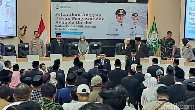 Munafri Lantik Direksi dan Dewas BUMD Pemkot Makassar