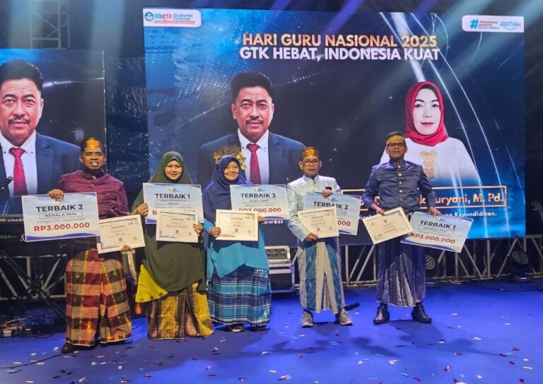 Lima Guru Asal Sidrap Sabet Juara Apresiasi GTK 2025
