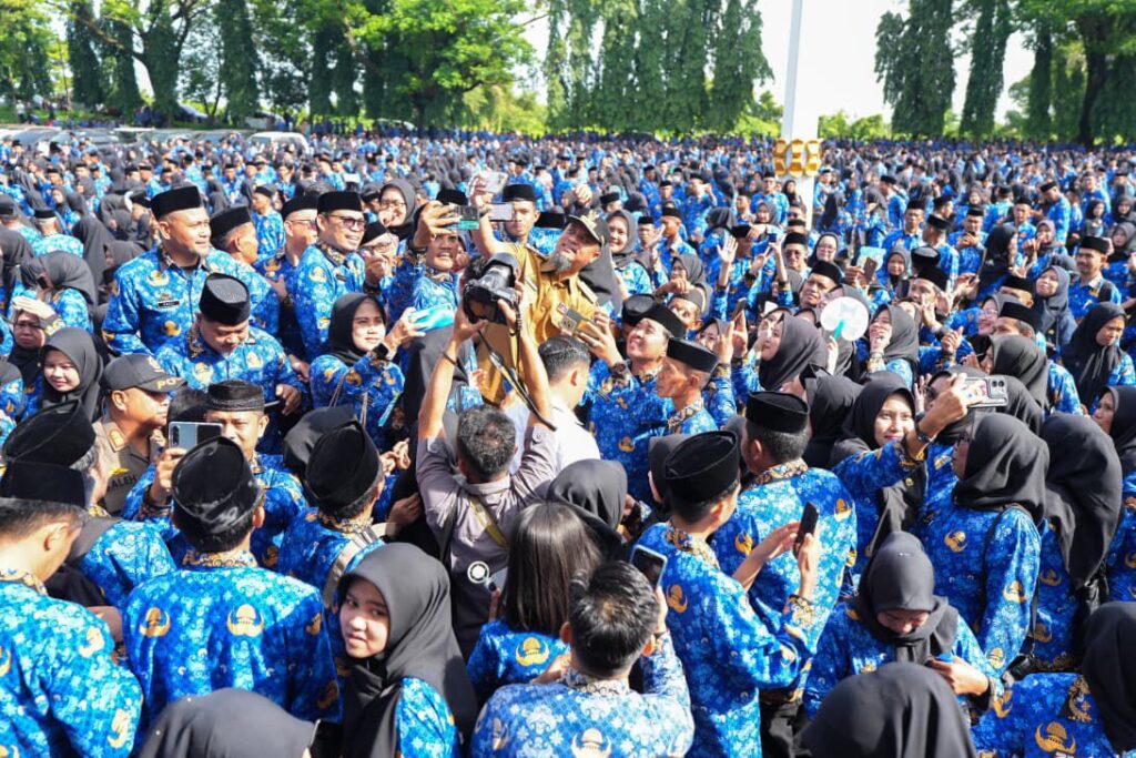 Gubernur Andi Sudirman Lantik 4.047 PPPK Tahap 2 dan Paruh Waktu Lingkup Pemprov Sulsel