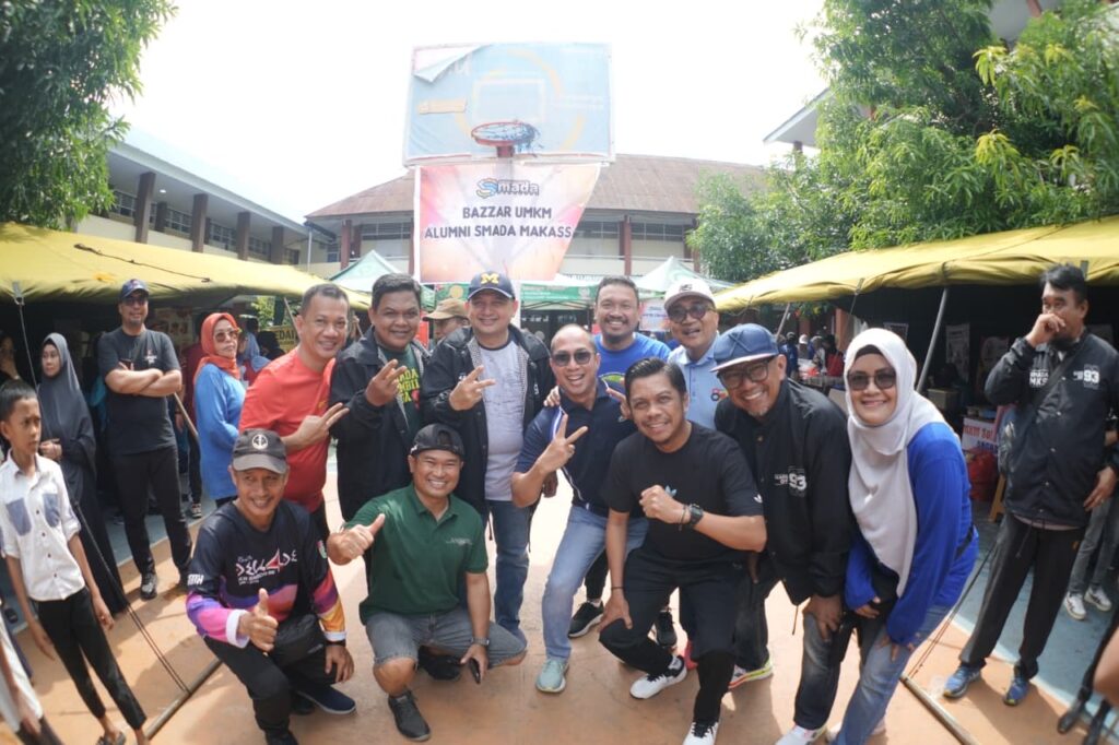 Hadiri HUT ke-14 SMADA, Munafri Launching Tudang Sipulung Nasional II IKASMADA