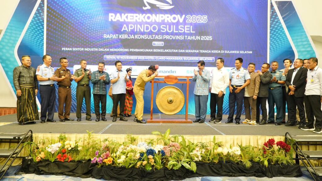Wakil Ketua DPRD Yasir Machmud Hadiri Rakerkonprov Apindo Sulsel 2025