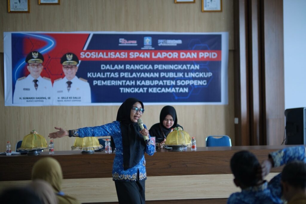 Kominfo Soppeng Dorong Peningkatan Layanan Informasi Publik Melalui SP4N-LAPOR dan PPID