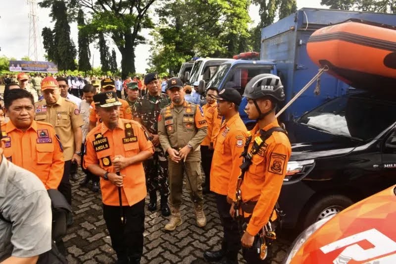 Wakil Ketua DPRD Sulsel Yasir Machmud Hadiri Apel Kesiapsiagaan Hadapi Bencana