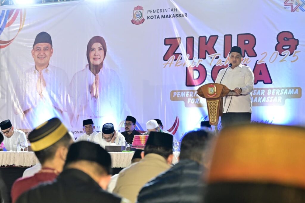Hadiri Zikir dan Doa Bersama, Munafri : Jadikan Pergantian Tahun Sebagai Sarana Introspeksi dan Perbaikan Diri