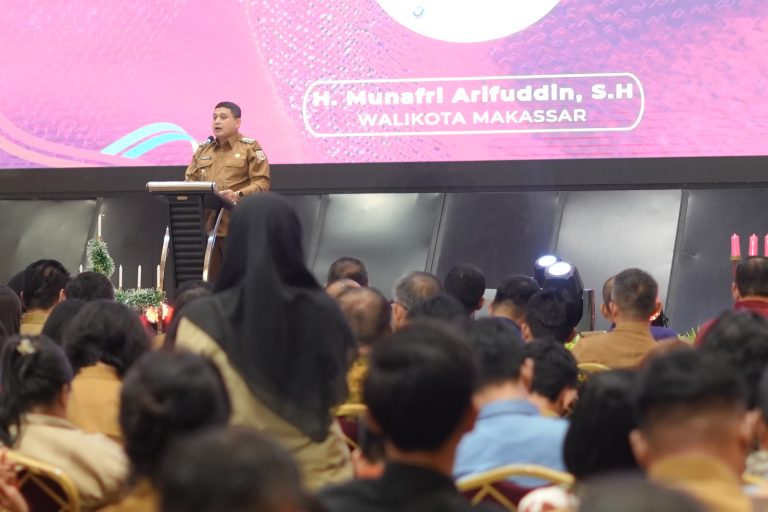 Perayaan Natal Perdana ASN Pemkot Makassar