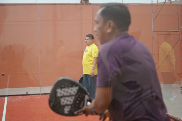 Kompak, Munafri-Aliyah Resmikan Lapangan Padel Qu dan Mye Lounge