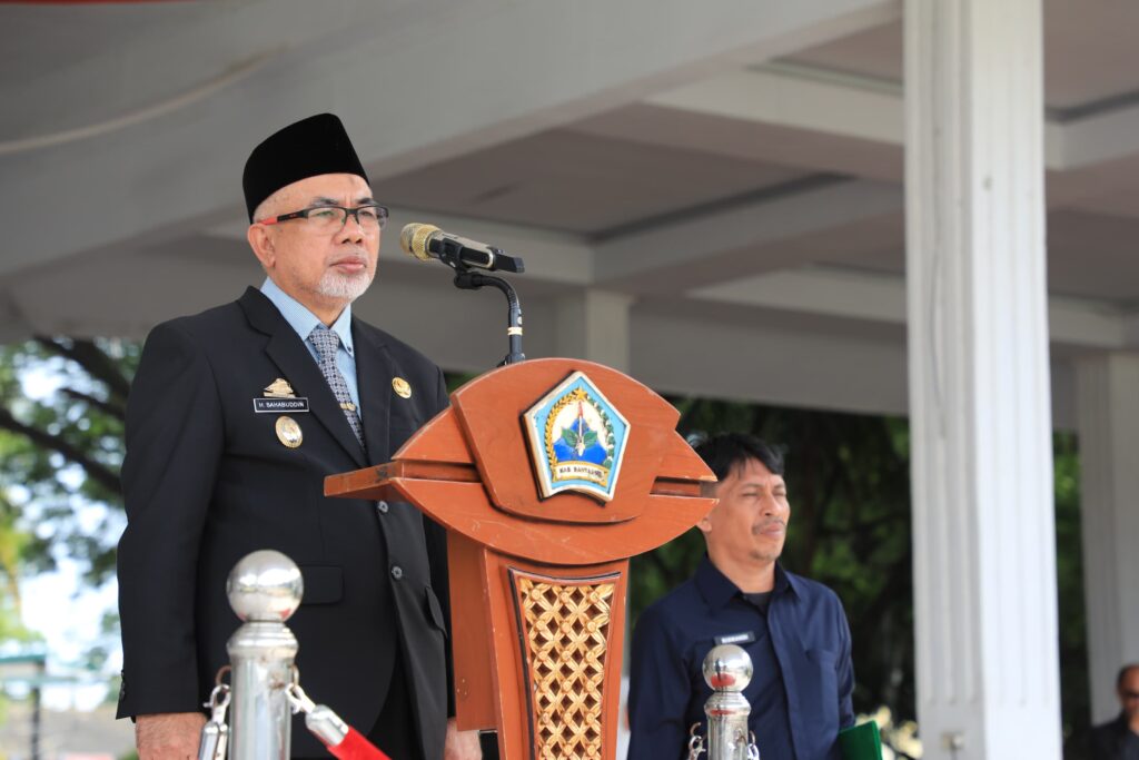 Wabup Bantaeng Pimpin Upacara Hari Amal Bhakti ke-80 Kementerian Agama RI