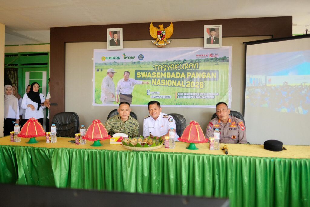 Bupati Bantaeng Apresiasi Peran Petani dalam Program Swasembada Pangan Nasional