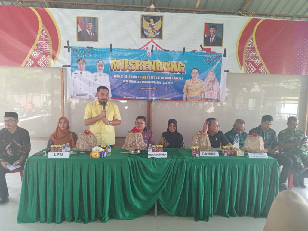Luar Biasa, 5 Anggota DPRD Makassar Hadiri Musrenbang Kelurahan Berua