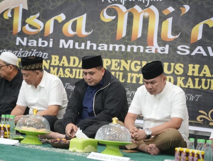 Hadiri Isra Mi’raj Nabi Muhammad SAW, Wali Kota Munafri Tekankan Profesionalisme Pengelolaan Masjid