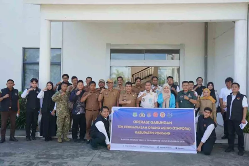 Timpora Pinrang Gelar Operasi WNA di PT Biota Laut Ganggang