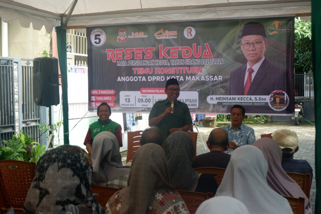 Anggota DPRD Makassar Meinsani Kecca Jemput Aspirasi Warga RW 08 Kelurahan Buntusu