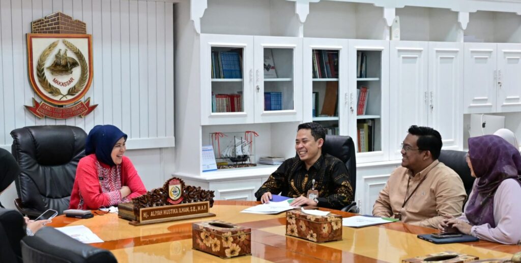 Wakil Wali Kota Makassar Aliyah Mustika Sambut Kepala Cabang Baru BPJS Kesehatan