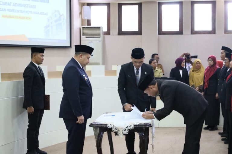 Munafri Kembali Lantik 27 Pejabat Lingkup Pemkot Makassar