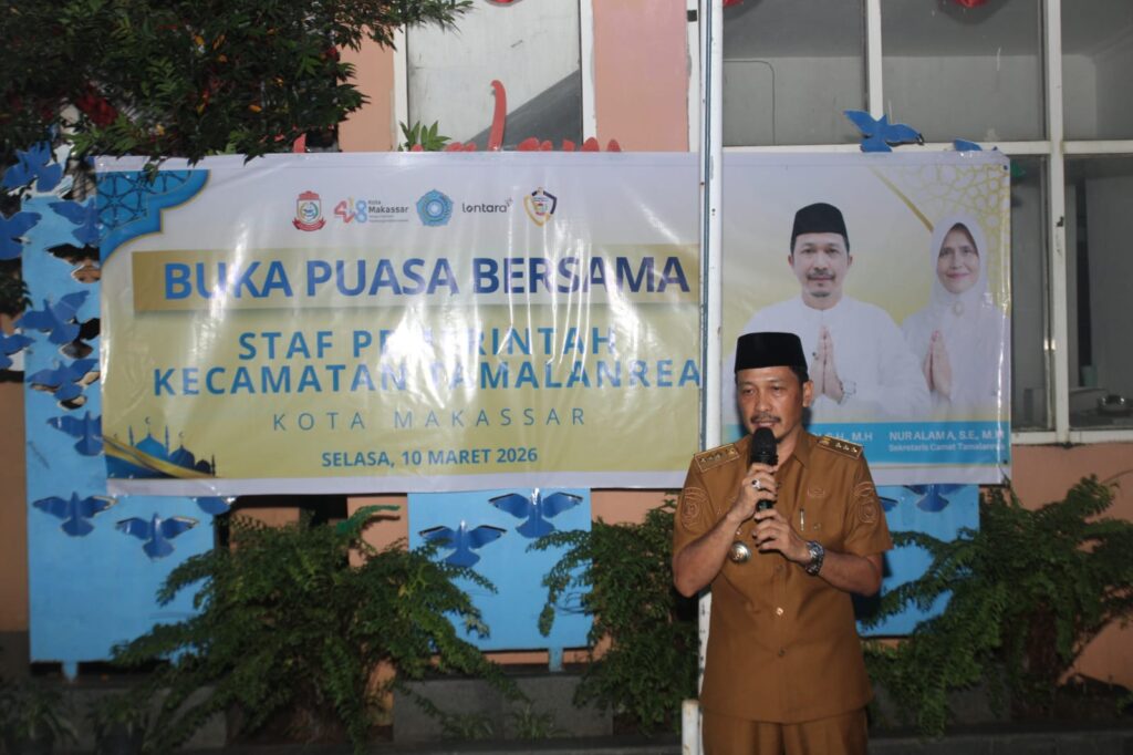 Pemerintah Kecamatan Tamalanrea Gelar Buka Puasa Bersama