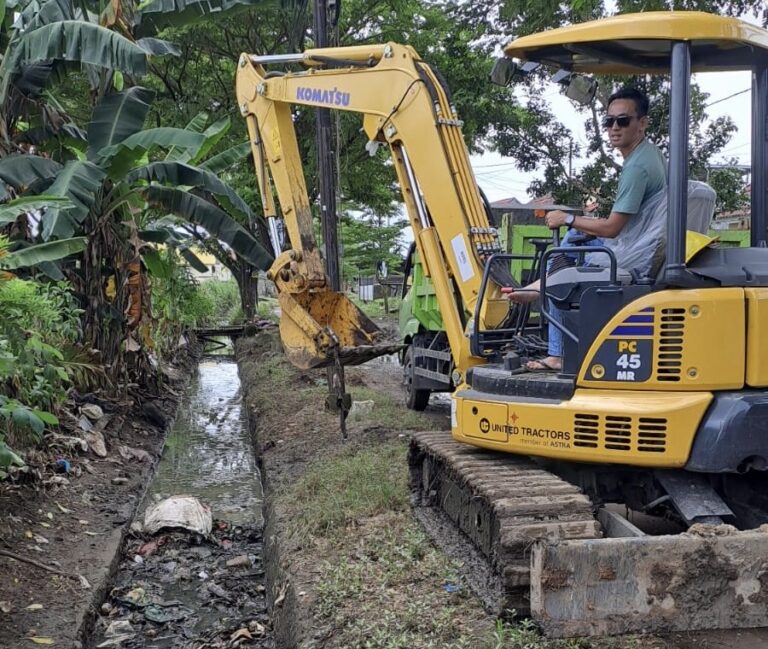 Dinas PU Makassar Perbesar Box Culvert dan Benahi Drainase Blok 8 dan 10 di Kecamatan Manggala