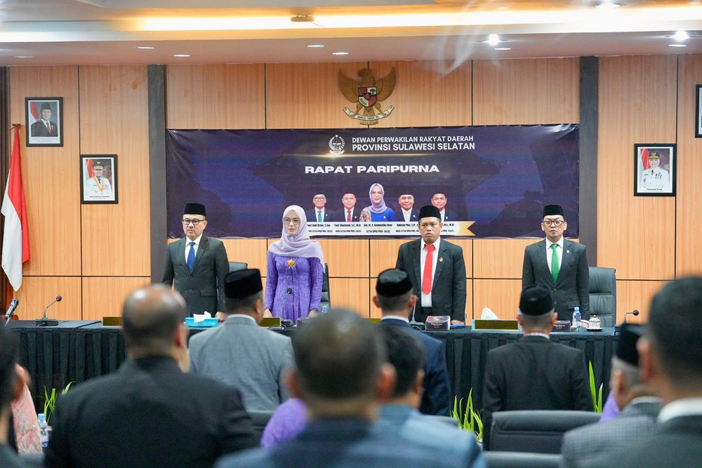 Haris Abdurrahman Resmi Jadi Anggota DPRD Sulsel Lewat PAW