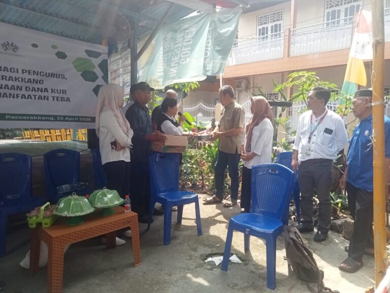 KKMP Paccerakkang Gelar Edukasi Perkoperasian dan Launching Teba