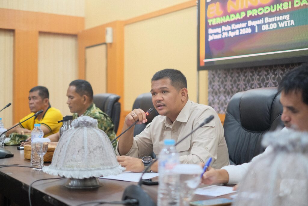 Bupati Bantaeng Buka Rakor Antisipasi Dampak El Nino Godzilla