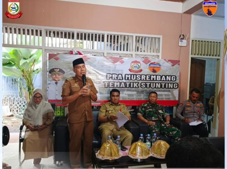 Camat Kepulauan Sangkarrang Buka Pra Musrenbang Tematik Stunting