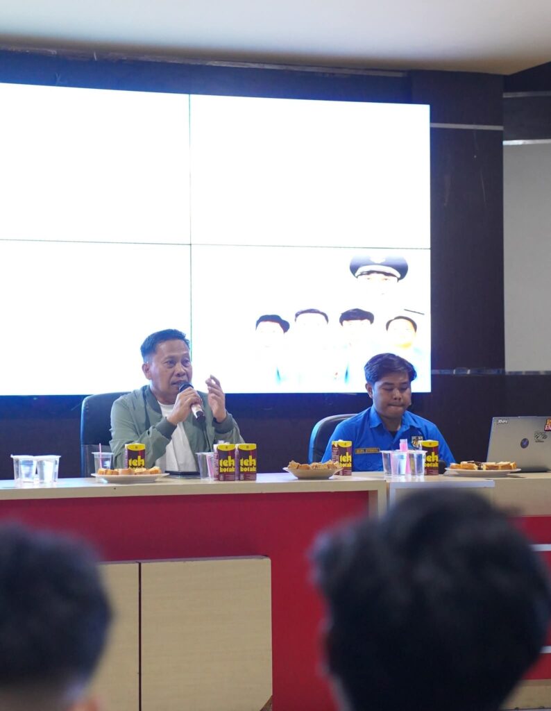 Camat Maharuddin Narasumber Raker PK KNPI Kecamatan Biringkanaya