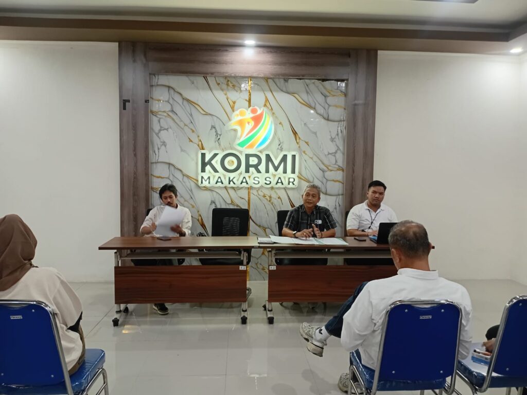Kormi Kota Makassar Akan Gelar Monev 23 Inorga