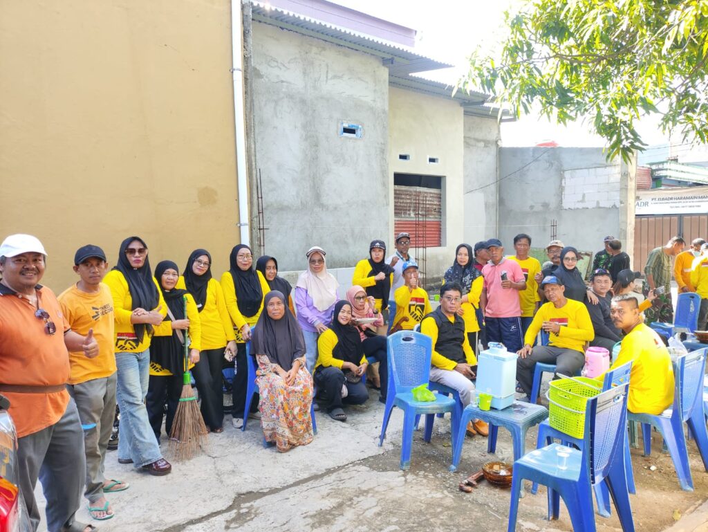 Lurah Katimbang Pimpin Langsung Jumat Bersih di BTP Blok AE