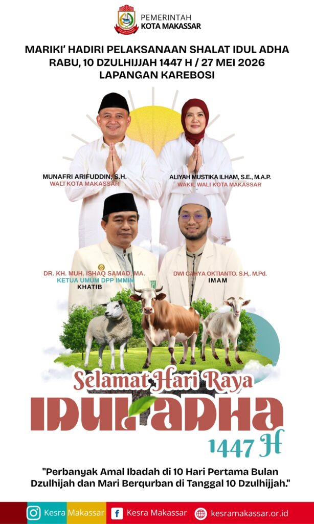 Appi-Aliyah Akan Salat Idul Adha di Lapangan Karebosi