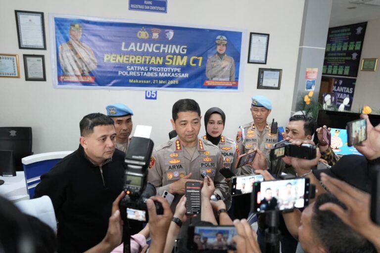 Makassar Punya Layanan SIM C1, Munafri Ajak Komunitas Motor Tertib Berkendara