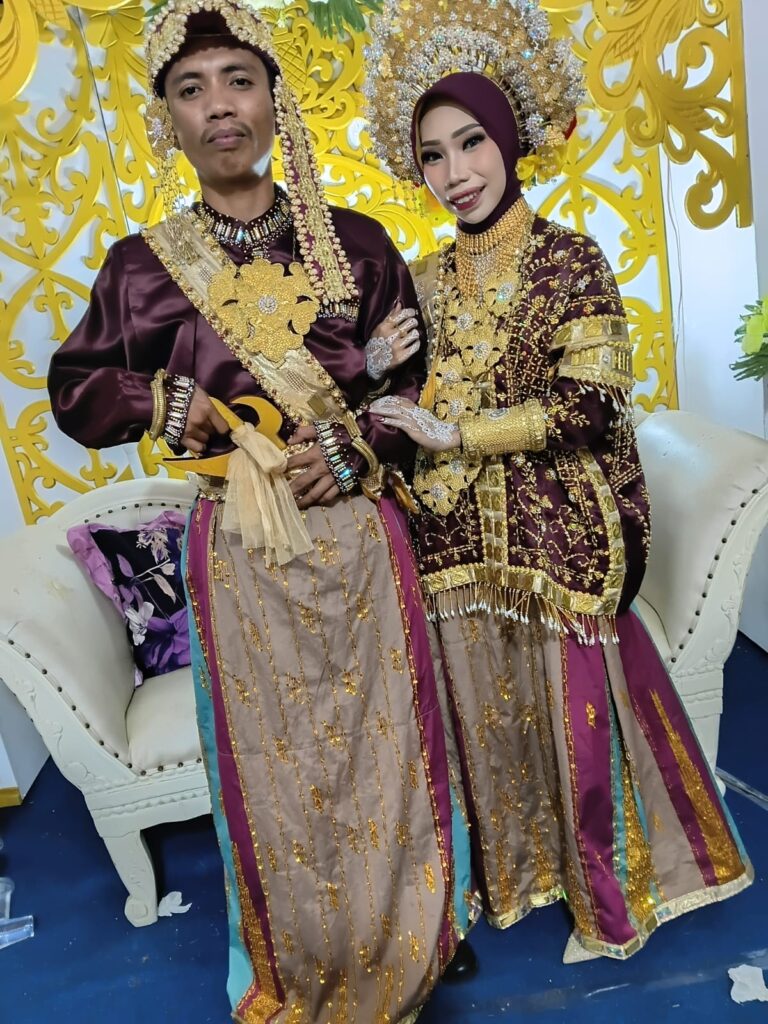 Resepsi Pernikahan M Yusran dengan Nurfaizah