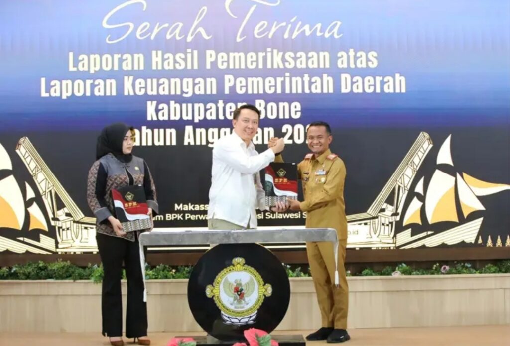 Kabupaten Bone Kembali Raih Opini WTP