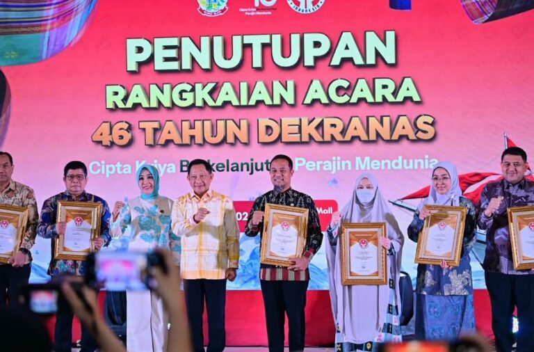 Ketua DPRD Sulsel Hadiri Penutupan HUT Dekranas ke-46 di Makassar