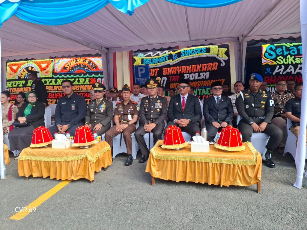 Bupati Bantaeng Hadiri Upacara Peringatan Hari Bhayangkara ke-80