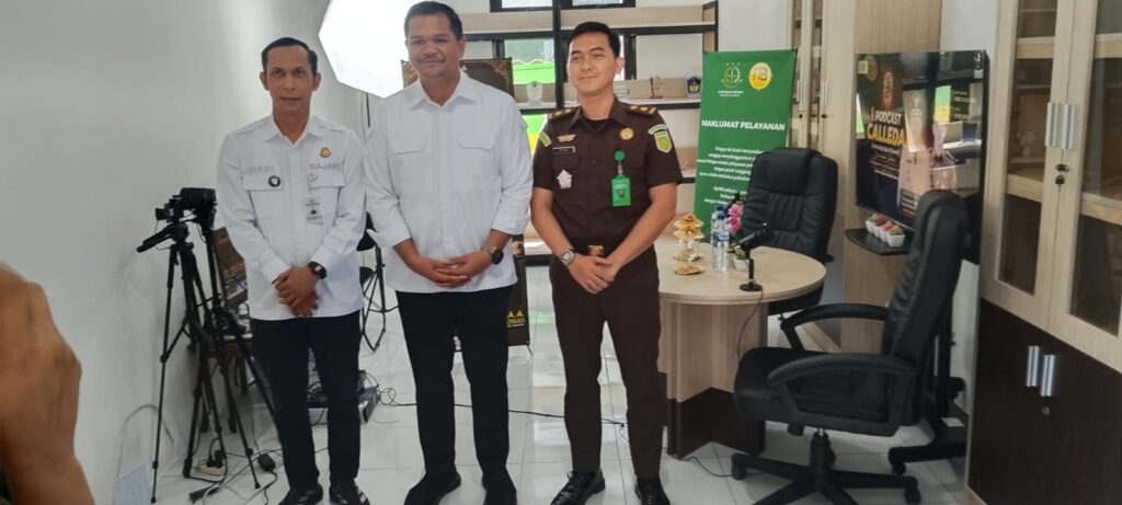 Pemkab Bantaeng Bersama Kejari Bantaeng Luncurkan Podcast CALLEDA Perdana