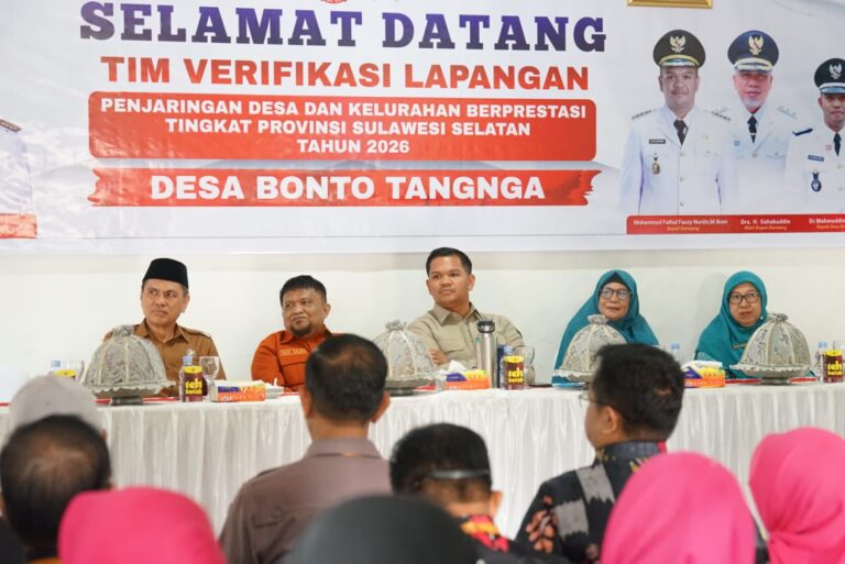 Bupati Bantaeng Sambut Tim Verifikasi Lomba Desa Tingkat Provinsi