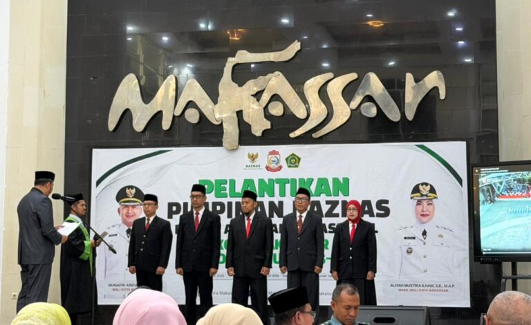 5 Pimpinan BAZNAS Kota Makassar Periode 2026-2031 Dilantik