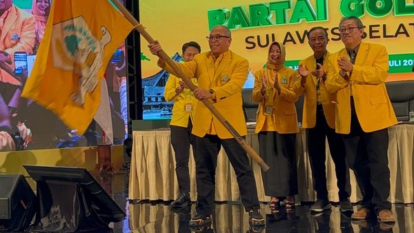 Eks Wali Kota Makassar IAS Terpilih Aklamasi Jadi Ketua Golkar Sulsel