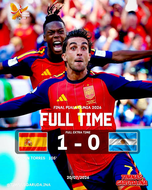 Kalahkan Argentina, Spanyol Juara Pildun 2026
