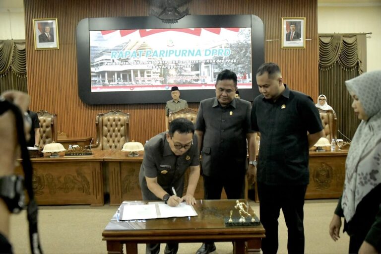 Pemkab Soppeng dan DPRD Sepakati KUA-PPAS 2027