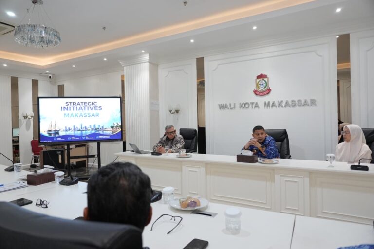 CEO IBR Temuai Wali Kota Makassar Munafri Bahas Peluang Pasar Global